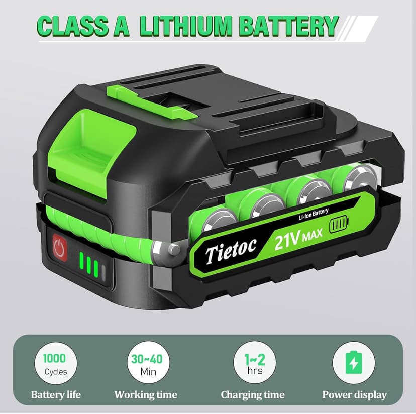 Tietoc Chainsaw 6 Inch Mini Electric Chainsaw Cordless Battery Powered, Hand Held Saw for Wood/Trees Trimming, Tools for Household and Garden, Chain Saw Gift for Men Dad Husband Fathers Gardener 2025