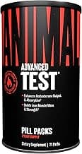 Animal Test Testosterone Booster for Men - Male Enhancing Supplement Libido Booster for Strength Athletes & Bodybuilders to Increase Stamina, Endurance, Muscle Growth, All-in-One Packs – 21 Day Cycle