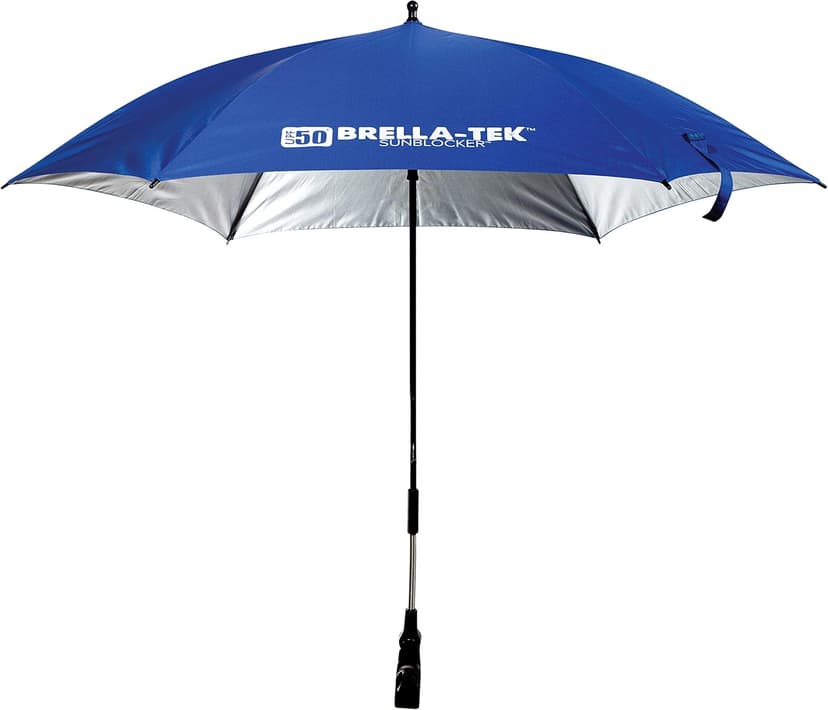 Franklin Sports All Position Umbrella with Universal Clamp – SIDELINE Brella-Tek – Sun Protection – UPF 50+