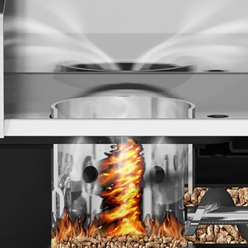 Broil King 493051 Crown Pellet 400 Pellet Grill, Black