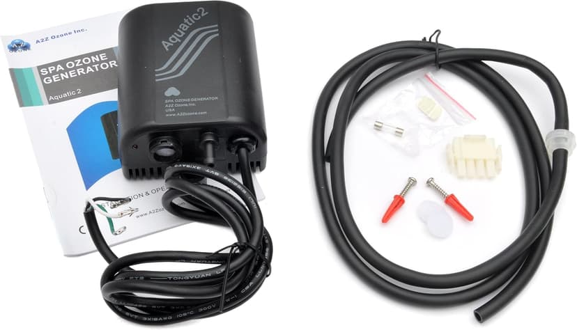 Aquatic 2 Spa, Hot Tub Ozone Generator 300 mg/h, Spa Skin Care, Ozonator, Irritant Reducer, for Water Sanitation