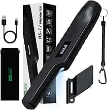 Metal Detector Pinpointer Chargeable - Waterproof Hand-held Metal Detectors Wand with One-Key Interference Elimination, Superhet-Tec Pin Pointer Metal Detector Accessories for Adults&Kids