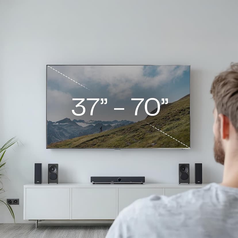 MOUNT-IT! Motorized Fireplace TV Wall Mount | Remote Control Electric Pull Down Mantel Mounting Bracket, Up to 77 Lbs Weight Capacity, Height Adjustable, Swivel, VESA 600x400 Compatible