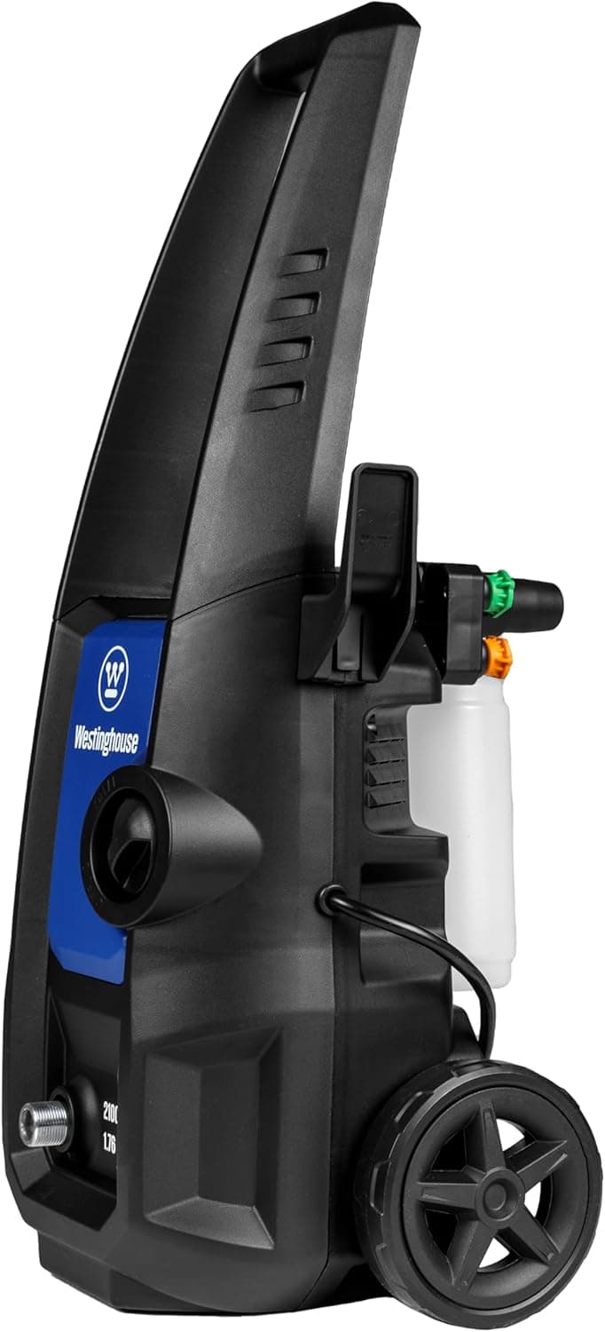 Westinghouse ePX3050 Electric Pressure Washer, 2100 Max PSI 1.76 Max GPM with Foam Cannon, for Cars/Fences/Driveways/Home/Patios