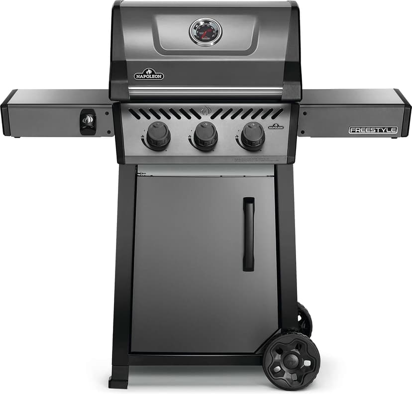 Napoleon Freestyle 365 Natural Gas Grill, Graphite Grey - 3 Burners