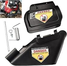 731-07131 Lawn Mower Side Discharge Chute & 987-02516A Hinge Mulch Plug Assy Compatible With MTD, Mu-rray, Cu-b Cad, Ya-rd Machines, Co-lumbia, Cr-aftsman, Hu-skee, T-roy Bilt Hand-Pushed Lawn Mower