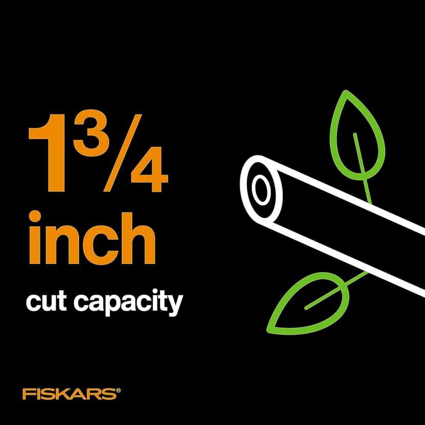 Fiskars 28-Inch Power-Lever Garden Bypass Lopper and Tree Trimmer, Sharp Precision-Ground Steel Blade for Cutting Branches up to 1.75-Inch Diameter