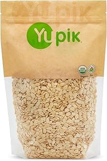 Yupik Organic Watermelon Kernels, No Shells, 2.2 lb (35.2 oz), Gluten-Free, Non-GMO, Vegan, Kosher, Shelled, Raw Seeds, Plant-Based Protein, Source of Fiber & Iron, Healthy Snack, For Baking, Topping