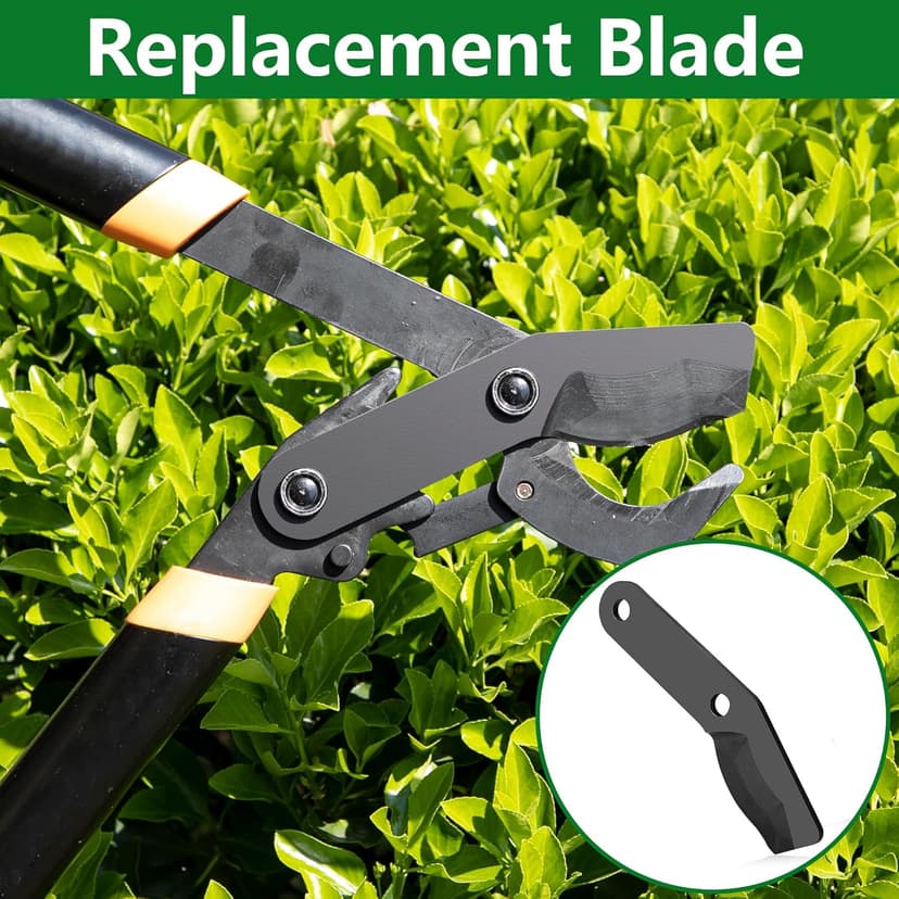 Adnee 2 Pcs SK5 Steel Lopper Replacement Blade-Black Bypass Lopper Blades for Tree Trimming-Replacement Blade Garden Tools Fit for PowerGear2