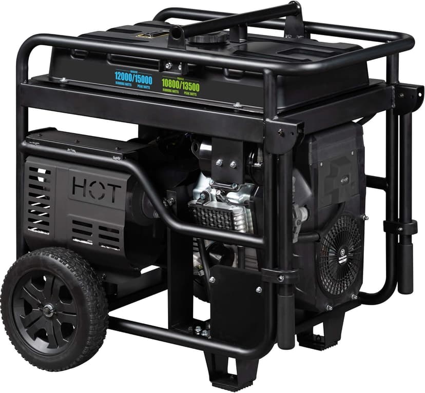 Westinghouse 18000 Peak Watt Dual Fuel Home Backup Portable Generator, Remote Electric Start, Transfer Switch Ready, Gas & Propane Powered, CO Sensor