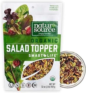 naturSource Organic Salad Topper - Salad Toppings, Salad Mix, Salad Toppers Seeds and Cranberries (32 Ounce (Pack of 1))