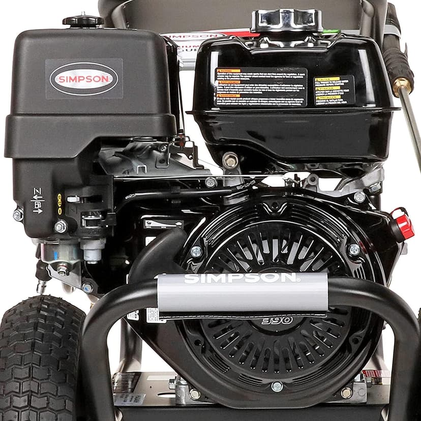 Simpson PS4240 PowerShot Gas Pressure Washer Powered by Honda GX390, 4200 PSI at 4.0 GPM, (49 State) 60456
