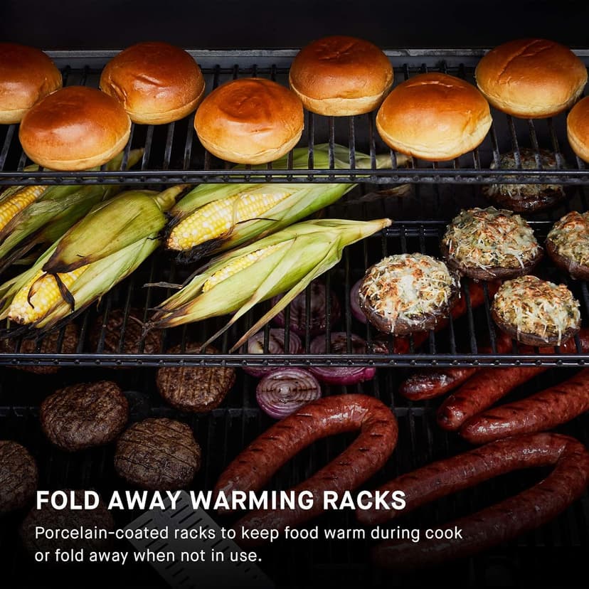 Masterbuilt Gravity Series® 800 Digital Charcoal Grill, Griddle and Smoker with Digital Control, App Connectivity and 800 Cooking Square Inches in Black, Model MB20040221