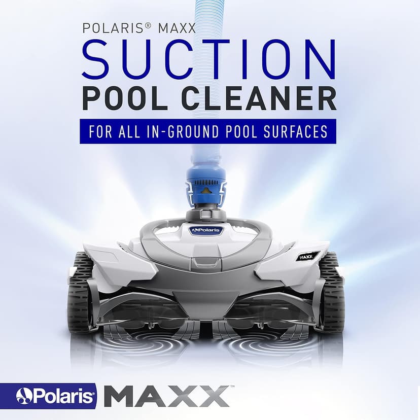Polaris MAXX Premium Suction-Side Automatic Pool Cleaner for All In-Ground Pool Surfaces, Smart Navigation, Energy Efficient, Halo Technology for Easy Debris Removal