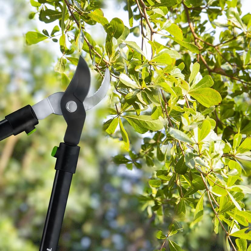 28" Garden Bypass Lopper with Steel Blade, Tree Trimmer Branch Cutter for 1.5’’ Cutting Capacity