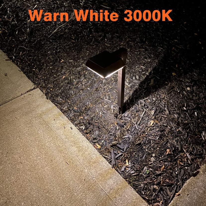 Bobcat Solar Pathway Lights Super Bright 300 lumens with 2-in-1 Warm White and Daylight Modes, Dark Brown Solar Lights for Outdoor Path, Sidewalk, Driveway or Walk Way Light(4 Pack)