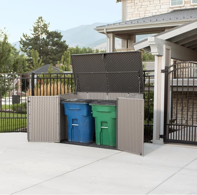 Lifetime Horizontal Outdoor Storage Shed, 75 Cu. Ft. Capacity