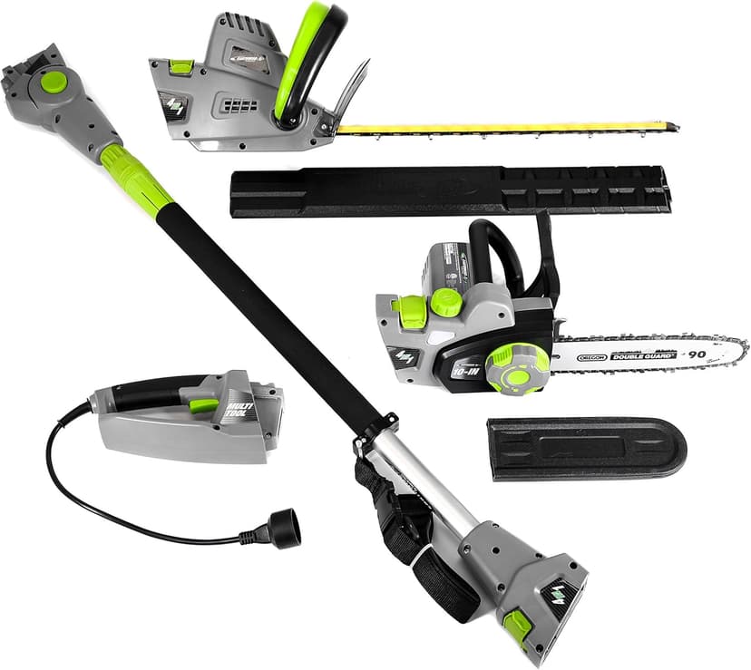 Earthwise 2-in-1 Convertible Pole Hedge Trimmer