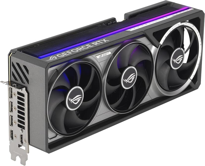 ASUS ROG Astral GeForce RTX™ 5090 OC Edition Gaming Graphics Card (PCIe® 5.0, 32GB GDDR7, HDMI®/DP 2.1, 3.8-Slot, 4-Fan Design, Axial-tech Fans, Patented Vapor Chamber, Phase-Change GPU Thermal pad)