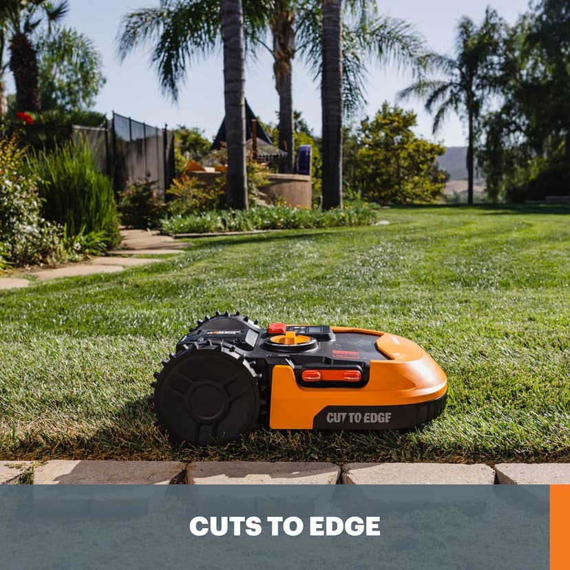 Worx Landroid S 20V 2.0Ah Robotic Lawn Mower 1/8 Acre / 5,445 Sq Ft. Power Share - WR165 (Battery & Charger Included)