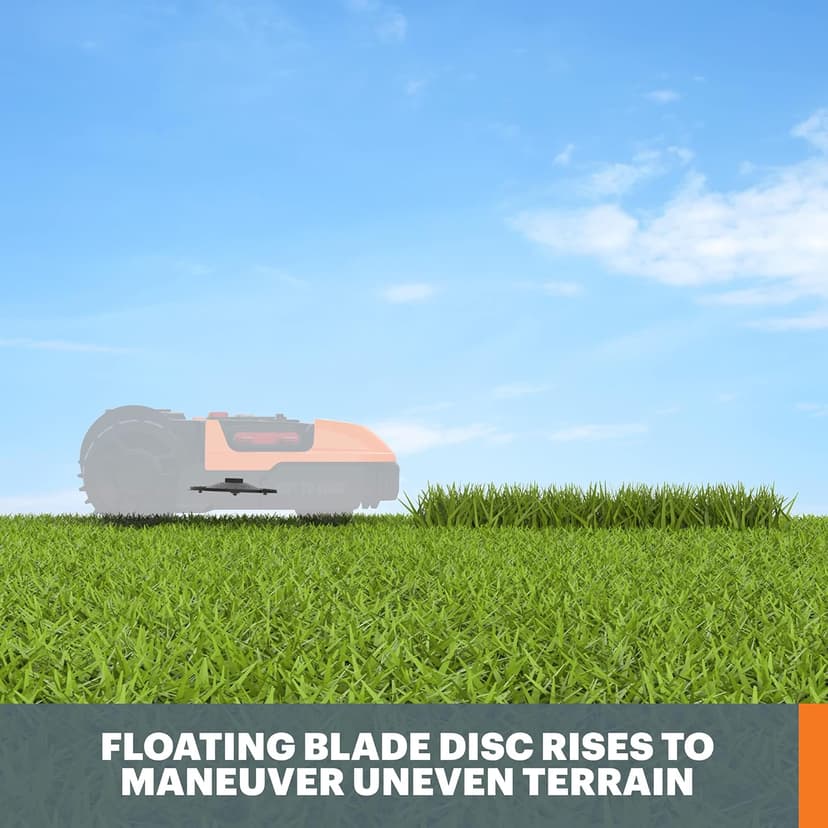 WORX Landroid L 20V 5.0Ah Robotic Lawn Mower 1/2 Acre / 21,780 Sq Ft. Power Share - WR155 (Battery & Charger Included)
