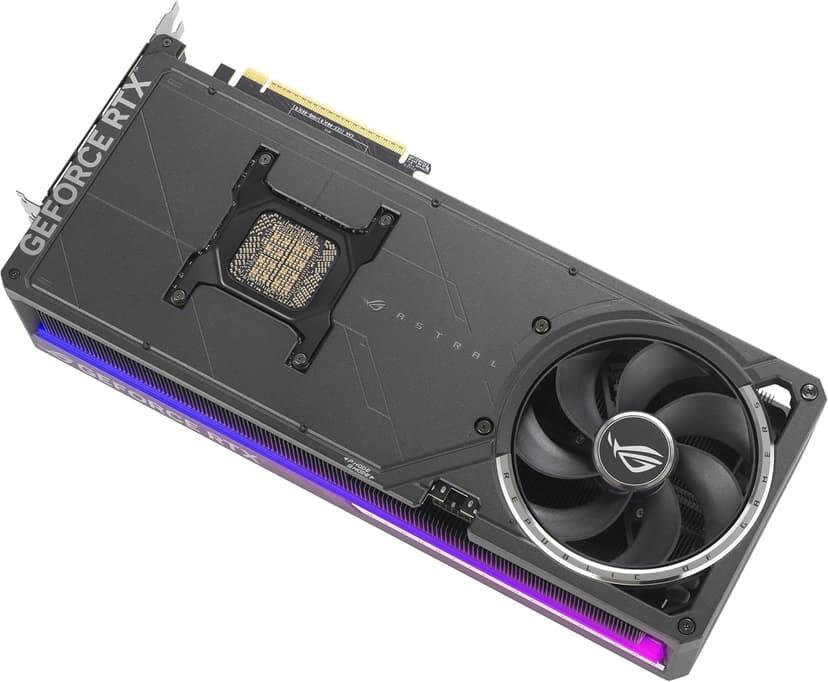 ASUS ROG Astral GeForce RTX™ 5090 OC Edition Gaming Graphics Card (PCIe® 5.0, 32GB GDDR7, HDMI®/DP 2.1, 3.8-Slot, 4-Fan Design, Axial-tech Fans, Patented Vapor Chamber, Phase-Change GPU Thermal pad)