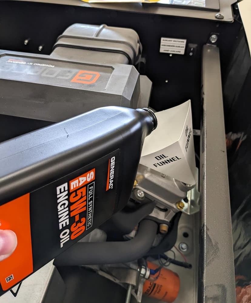 Generac 5W-30 Full Synthetic Oil Change Kit 2 Quarts oil and Filter