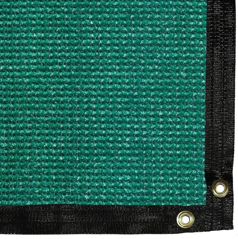 Be Cool Solutions 70% Green Outdoor Sun Shade Canopy: UV Protection Shade Cloth| Lightweight, Easy Setup Mesh Canopy Cover with Grommets| Sturdy, Durable Shade Fabric for Garden, Patio & Porch 6'x12'