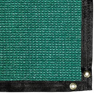 Be Cool Solutions 70% Green Outdoor Sun Shade Canopy: UV Protection Shade Cloth| Lightweight, Easy Setup Mesh Canopy Cover with Grommets| Sturdy, Durable Shade Fabric for Garden, Patio & Porch 6'x12'