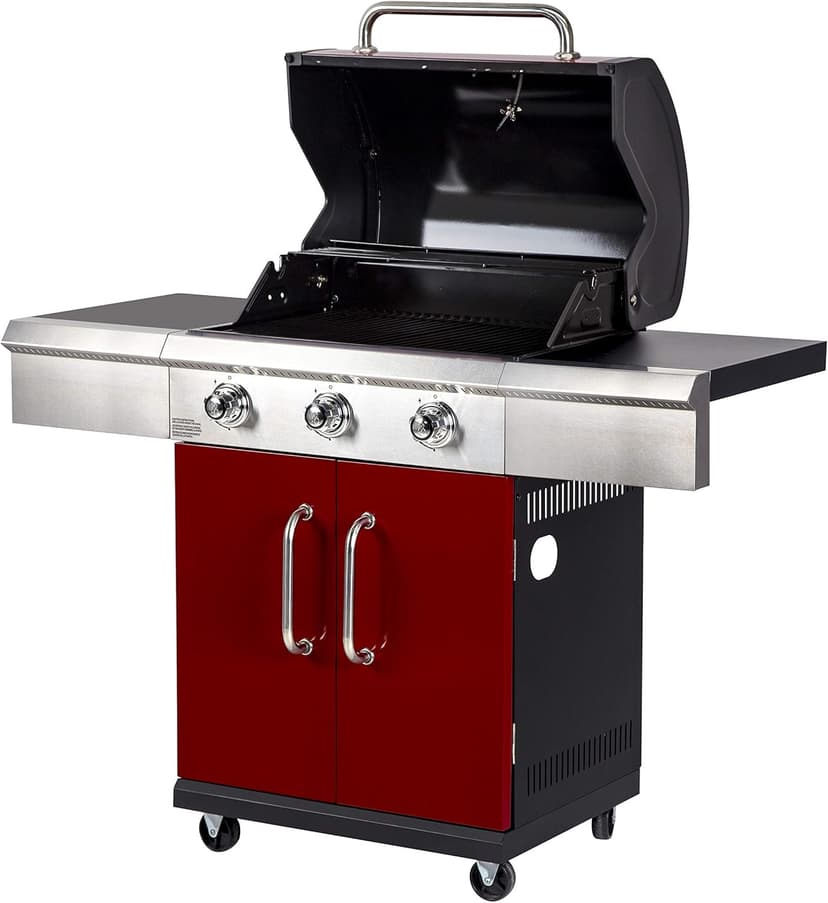 Dyna-Glo 3 Burner Red LP Gas Grill