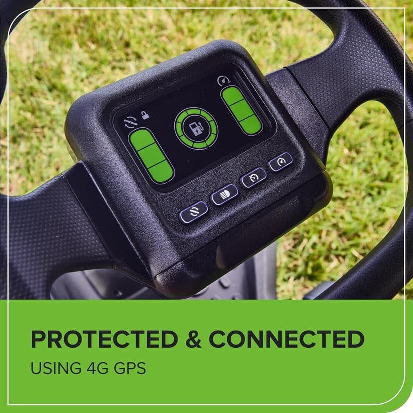 Greenworks 60V 30" Tractor, (4) 8.0Ah + Wall Charger