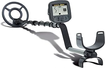Teknetics Alpha 2000 Metal Detector for Beginners with Lightweight Design, Adjustable Sensitivity, Waterproof 8-Inch Searchcoil, Ideal for Coin and Relic Hunting