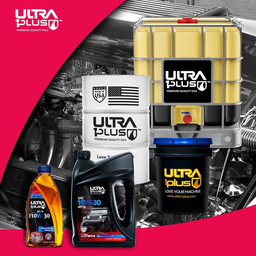 ULTRA 1PLUS SAE 10W-30 Conventional Motor Oil API SL - 1 QT