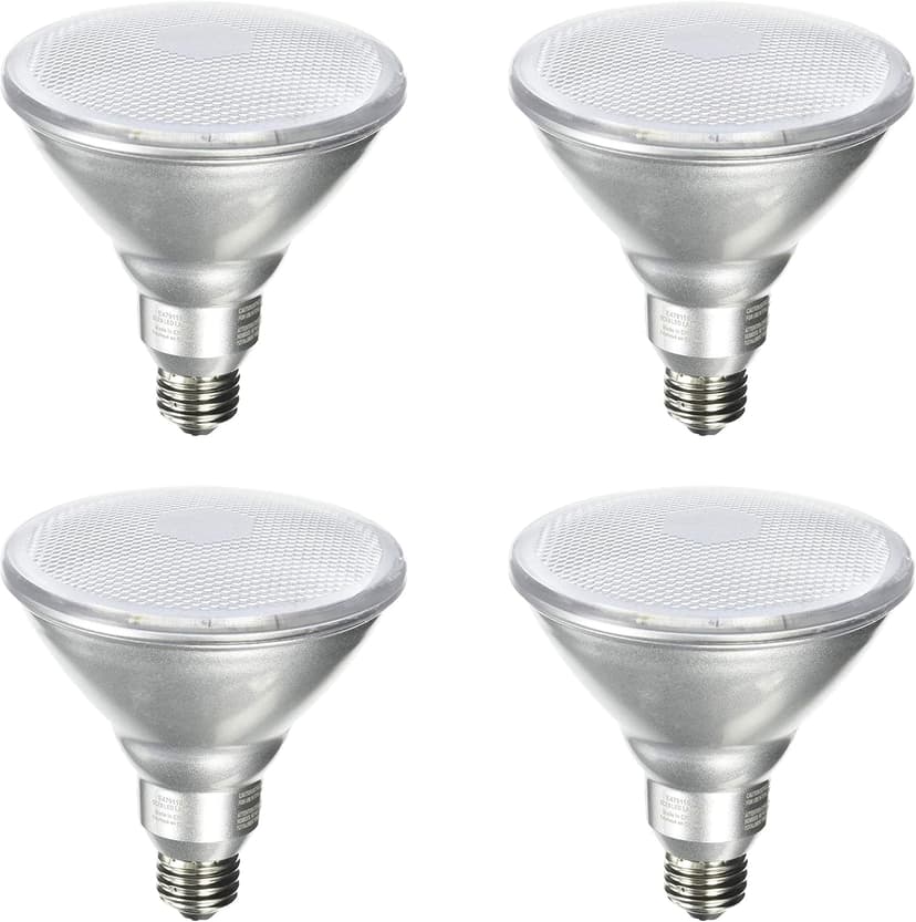 Xtricity LED PAR38 Dimmable Flood Light Bulb, 18.5W (100W Equivalent), Waterproof, 1400 Lumens, 5000k Day Light, 120V, Indoor/Outdoor, Energy Star Certified, UL Listed (4 Pack)