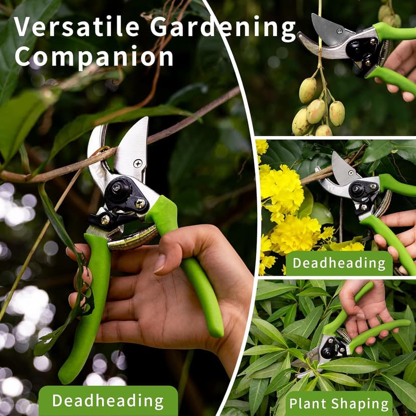 Loppers for Tree Trimming, Heavy Duty Branch Cutter Pruning Shears Set, Labor Saving and Durable Garden Clippers, Pruning Shears for Gardening Plants, Flowers and Tree Trimmer