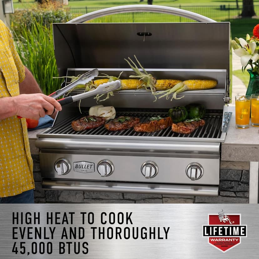 Bull Steer Premium 24-Inch Grill on Cart (BG-69101), Propane
