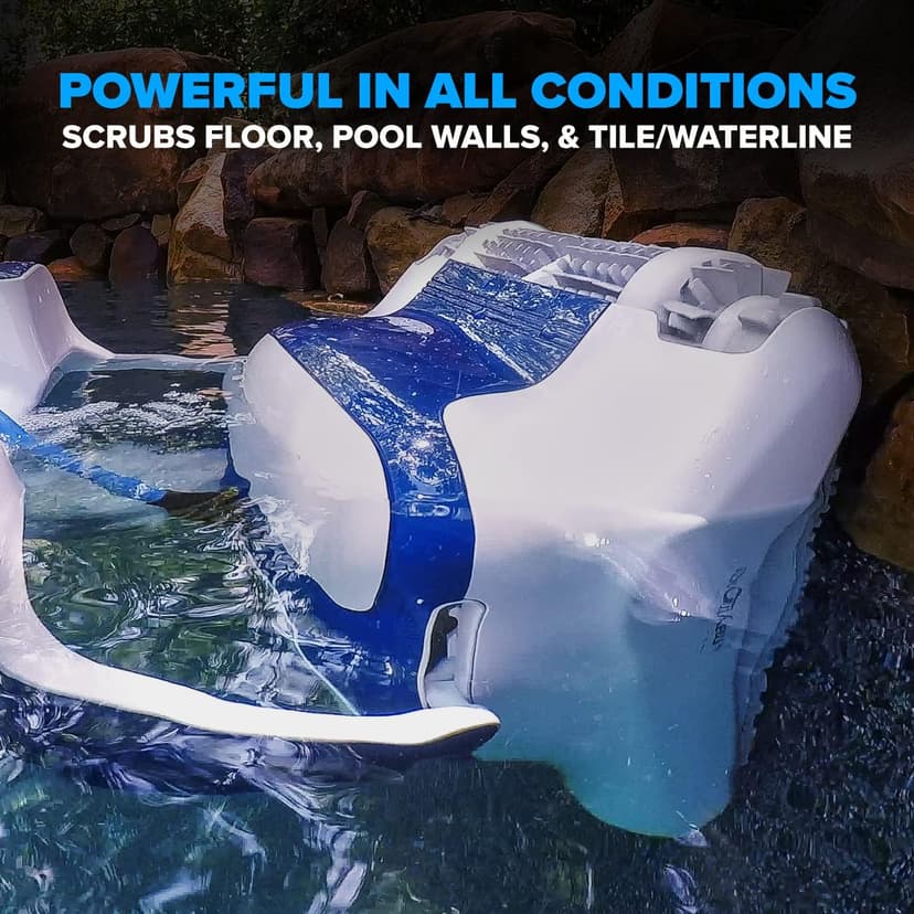 Dolphin Sigma Robotic Pool Cleaner (2025 Model) — Wi-Fi, App, Gyroscope, Weekly Timer, Waterline Cleaning & Massive Top-Loading Ultra-Fine and Standard Filters for In-Ground Swimming Pools up to 50ft