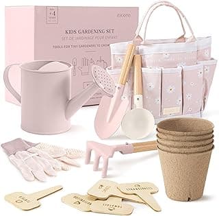 ZICOTO The Ultimate Kids Gardening Set – The Perfect Toddler Gardening Set with Durable and Safe Tools for Endless Outdoor Fun - Great for Gifting to Spark Joy & Creativity in Your Little Gardener