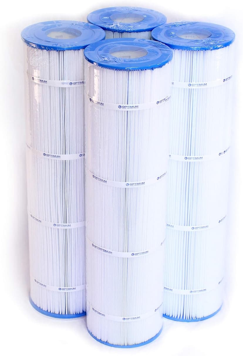 Optimum Pool Technologies® Pool Filter 4-Pack, Compatible Replacement for Pentair® Clean & Clear Plus 420 178584, R173576, Unicel C-7471, Pleatco PCC105, & Filbur FC-FC-6470, FC-1977 Filter Cartridges