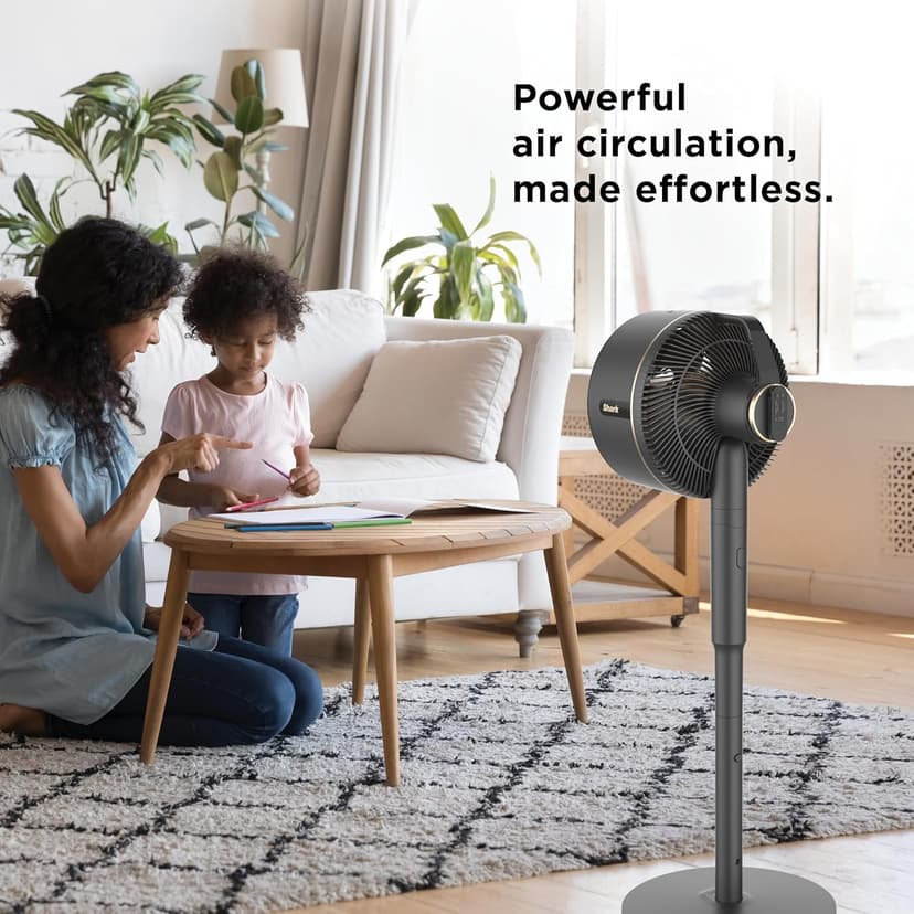 Shark FlexBreeze Fan - Indoor & outdoor oscillating fan, pedestal & tabletop, corded & cordless portable fan with outdoor InstaCool misting attachment - FA222