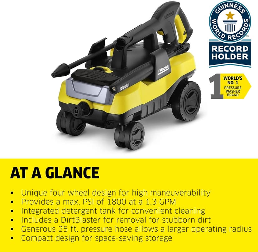 Karcher K3000 1800 psi Electric 1.3 gpm Pressure Washer