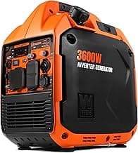 WEN 56360iX Super Quiet 3600-Watt Portable Inverter Generator with Fuel Shut Off and CO Sensor