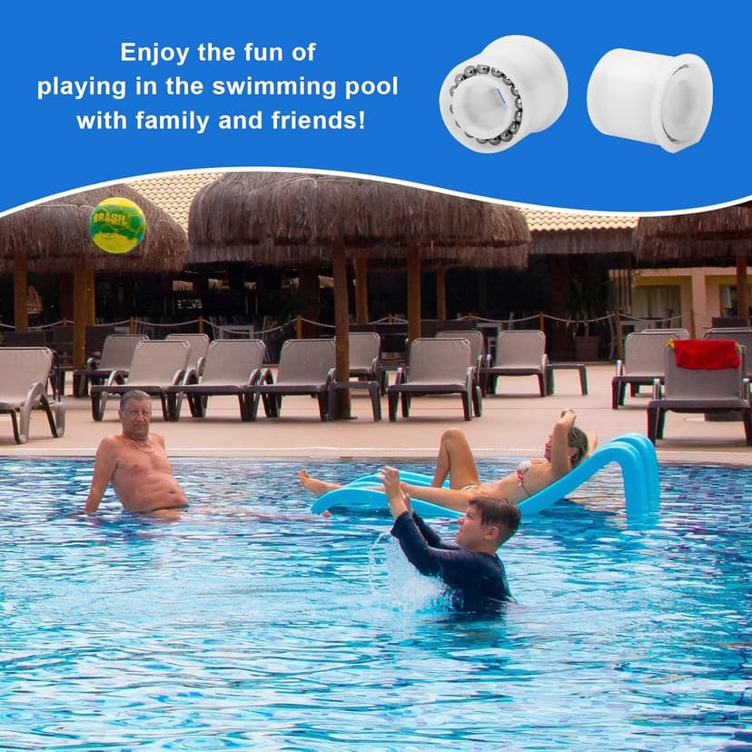 PVX976PK2 Wheel Bearing Compatible with Hayward Pool Cleaners Part for AquaNaut Poolvergnuegen Phoenix Pool Vacuum Parts Wheel Bearing 2 Wheel 4 Wheel Pool Cleaners Parts 200 400 450, 2 Pack