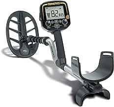 Teknetics G2+ Metal Detector with 11in. DD Coil, Black, Medium – FeTone Adjustable Iron Audio, Enhanced V-Break Tone Discrimination, One-Touch Ground Balance & 19 kHz Frequency, Ultra-Lightweight