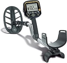 Teknetics G2+ Metal Detector with 11in. DD Coil, Black, Medium – FeTone Adjustable Iron Audio, Enhanced V-Break Tone Discrimination, One-Touch Ground Balance & 19 kHz Frequency, Ultra-Lightweight