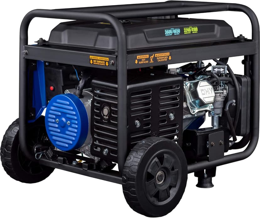 Westinghouse 4650 Peak Watt Dual Fuel Portable Generator, Remote Electric Start with Auto Choke, RV Ready 30A Outlet, Gas & Propane Powered