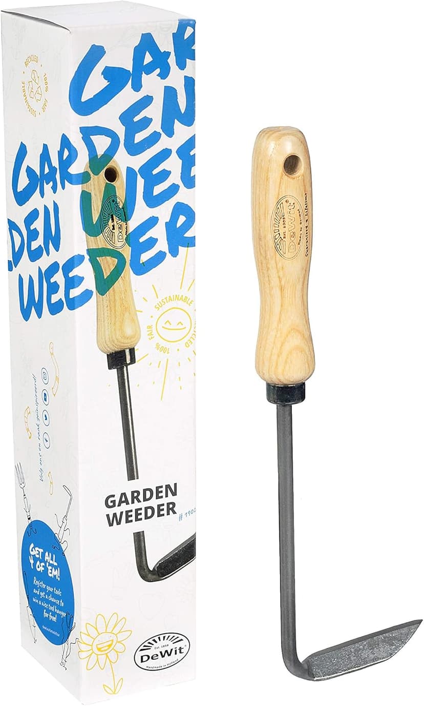 Tierra Garden Dewit “Fantastic Four” Cape Cod Weeder, Garden Tool for Roots and Planting, for Gardeners