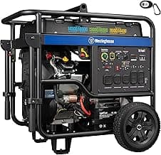 Westinghouse 18000 Peak Watt Tri-Fuel Home Backup Portable Generator, Remote Electric Start, Transfer Switch Ready, Gas, Propane, and Natural Gas Powered, CO Sensor