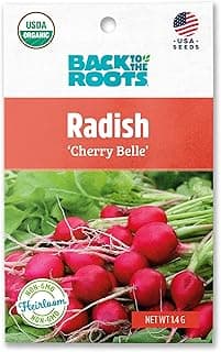 Back to the Roots - 100% Organic Seed Packet - Radish 'Cherry Belle' 1.4g