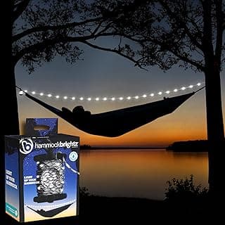 Brightz Hammock Lights - 18' Paracord Light Rope for Camping & Burning Man Accessories